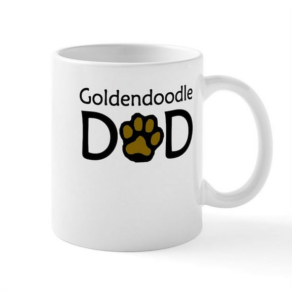CafePress - Goldendoodle Dad Mugs - 11 oz Ceramic Mug - Novelty Coffee Tea Cup