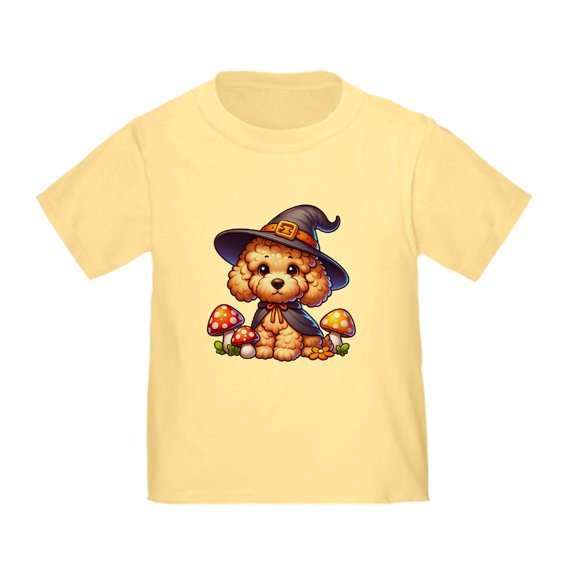 CafePress - Goldendoodle Halloween Toddler T Shirt - Cute Toddler T-Shirt, 100% Cotton