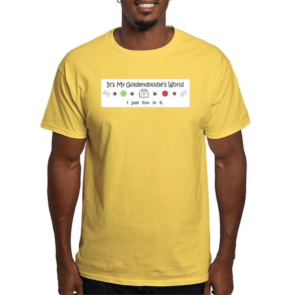CafePress - Goldendoodle Light T Shirt - Men's Classic Graphic T-Shirt