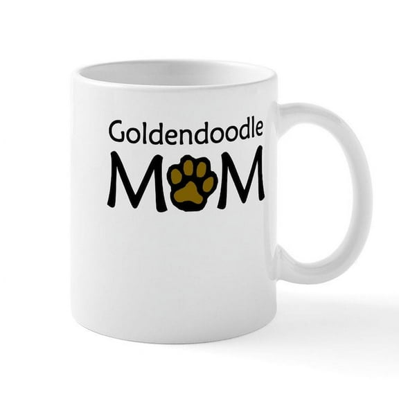 CafePress - Goldendoodle Mom Mugs - 11 oz Ceramic Mug - Novelty Coffee Tea Cup