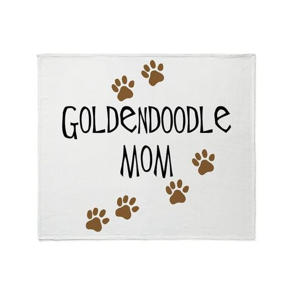 CafePress - Goldendoodle Mom Throw Blanket - Soft Fleece Throw Blanket, 50"x60" for All Ages