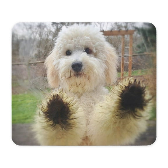 CafePress - Goldendoodle Puppy Dog Mousepad - Non-slip Rubber Mousepad, Gaming Mouse Pad