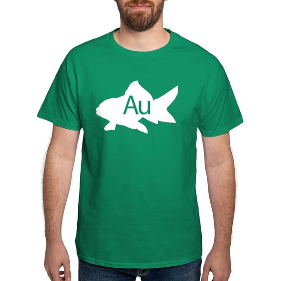 CafePress - Goldfish Dark T Shirt - Men's Classic Graphic Cotton T-Shirt