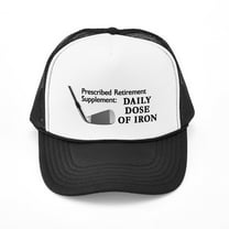 CafePress - Golf Cap3 - Adjustable Unisex Printed Trucker Hat with Mesh Back