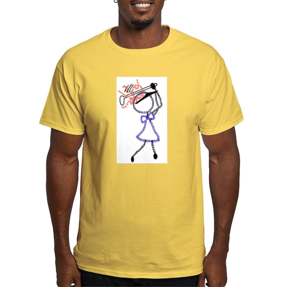 CafePress - Golf Girl Artinjoy Light T Shirt - Men's Classic Graphic T-Shirt