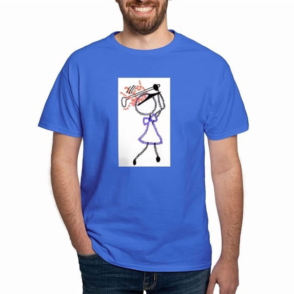CafePress - Golf Girl Artinjoy Light T Shirt - Men's Classic Cotton T-Shirts
