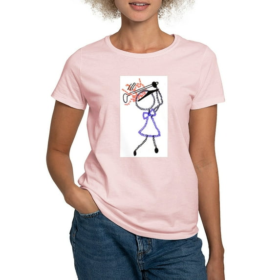 CafePress - Golf Girl Artinjoy Women's Light T Shirt - Women's Classic T-Shirt