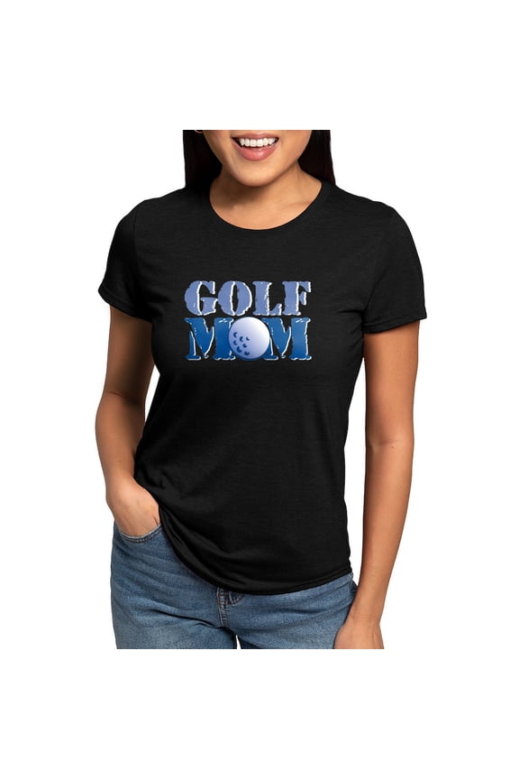 - Golf Mom Womens Tri Blend T Shirt - Womens Tri-blend T-Shirt