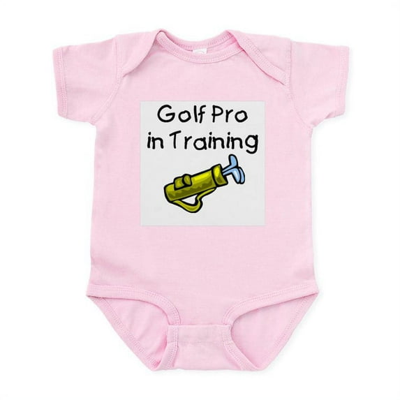 CafePress - Golf Pro In Training Infant Creeper - Baby Light Bodysuit, Size Newborn - 24 Months