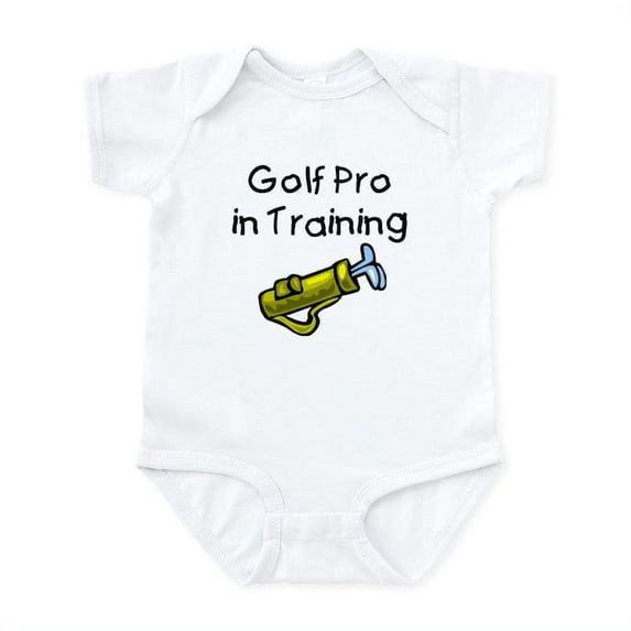 CafePress - Golf Pro In Training Infant Creeper - Baby Light Bodysuit, Size Newborn - 24 Months