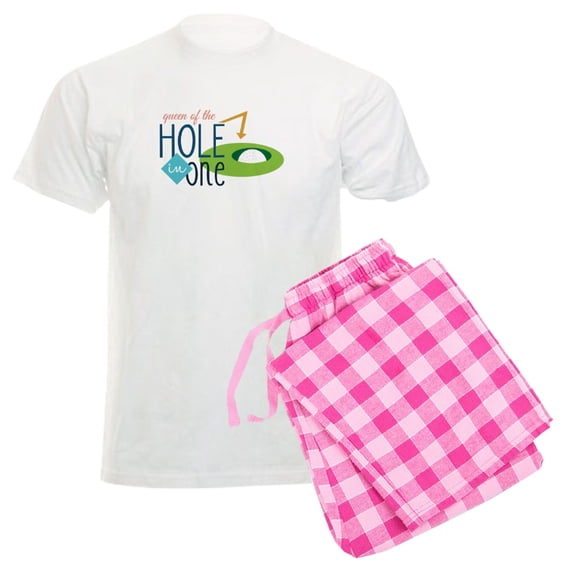 CafePress - Golf Queen Pajamas - Men's Light Loose Fit Cotton Pajama Set