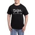 thumbnail image 1 of CafePress - Golfer Men's Dark Pajamas - Men's Dark Loose Fit Cotton Pajama Set, 1 of 7