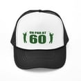 thumbnail image 1 of CafePress - Golfer's 60Th Birthday - Trucker Hat - Polyester Foam Front and Nylon Mesh Weave Back, 1 of 8