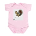 thumbnail image 1 of CafePress - Golfing Squirrel Infant Bodysuit - Baby Light Bodysuit, Size Newborn - 24 Months, 1 of 4