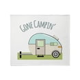 thumbnail image 1 of CafePress - Gone Campin Throw Blanket - Soft Fleece Throw Blanket, 50"x60" for All Ages, 1 of 2