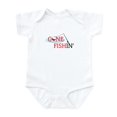 thumbnail image 1 of CafePress - Gone Fishing Bobber And Fishing Pole Body Suit - Baby Light Bodysuit, Size Newborn - 24 Months, 1 of 4