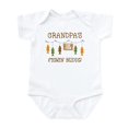 thumbnail image 1 of CafePress - Gone Fishing Line Grandpa Infant Bodysuit - Baby Light Bodysuit, Size Newborn - 24 Months, 1 of 4