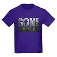 thumbnail image 1 of CafePress - Gone Squatchin Deep Woods Kids Dark T Shirt - Dark T-Shirt Kids XS-XL, 1 of 4