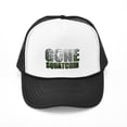 thumbnail image 1 of CafePress - Gone Squatchin Deep Woods - Adjustable Unisex Printed Trucker Hat with Mesh Back, 1 of 8