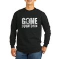 thumbnail image 1 of CafePress - Gone Squatchin Long Sleeve T-Shirt - Long Sleeve Dark T-Shirt, 1 of 1