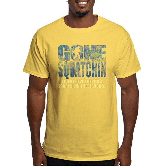 CafePress - Gone Squatchin *Special Deep Forest Edition* T Shi - Men's Classic Graphic T-Shirt