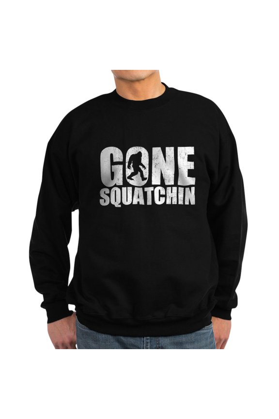 - Gone Squatchin Sweatshirt - Classic Crew Neck Sweatshirt