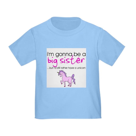 CafePress - Gonna Be A Big Sister (Unicorn) Toddler T S - Cute Toddler T-Shirt, 100% Cotton