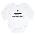 thumbnail image 1 of CafePress - Gonzales Flag Body Suit - Long Sleeve Cotton Baby Bodysuit, 1 of 4