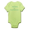 thumbnail image 1 of CafePress - Good Behavior Infant Bodysuit - Baby Light Bodysuit, 1 of 1