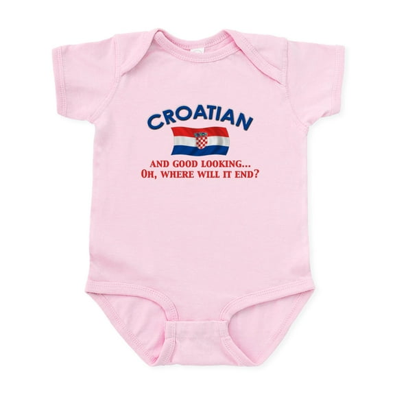 CafePress - Good Lkg Croatian 2 Infant Bodysuit - Baby Light Bodysuit, Size Newborn - 24 Months
