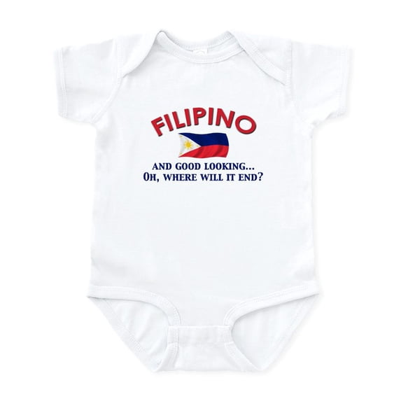 CafePress - Good Lkg Filipino 2 Infant Bodysuit - Baby Light Bodysuit, Size Newborn - 24 Months