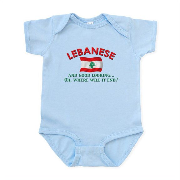 CafePress - Good Lkg Lebanese 2 Infant Bodysuit - Baby Light Bodysuit, Size Newborn - 24 Months