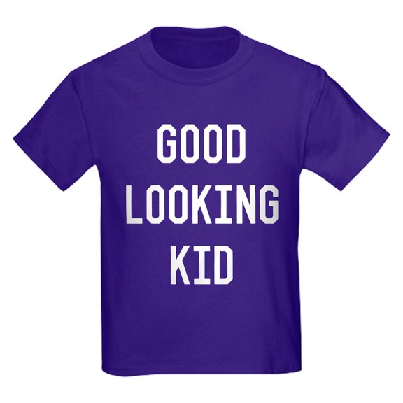 CafePress - Good Looking Kid Kids Dark T Shirt - Dark T-Shirt Kids XS-XL