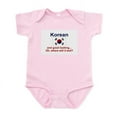 thumbnail image 1 of CafePress - Good Looking Korean Infant Bodysuit - Baby Light Bodysuit, Size Newborn - 24 Months, 1 of 4