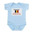 thumbnail image 1 of CafePress - Good Looking Romanian Infant Bodysuit - Baby Light Bodysuit, Size Newborn - 24 Months, 1 of 4