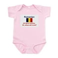thumbnail image 1 of CafePress - Good Looking Romanian Infant Bodysuit - Baby Light Bodysuit, Size Newborn - 24 Months, 1 of 4