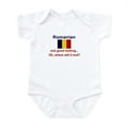 thumbnail image 1 of CafePress - Good Looking Romanian Infant Bodysuit - Baby Light Bodysuit, Size Newborn - 24 Months, 1 of 4