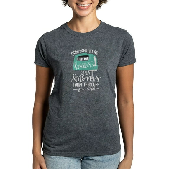 CafePress - Good Moms Women's Classic T Shirt - Women's Traditional Fit Dark T-Shirt
