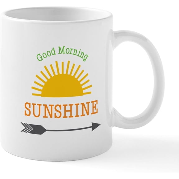 CafePress Good Morning Sunshine Mugs 11 oz (325 ml) Ceramic Coffee Mug