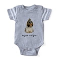 thumbnail image 1 of CafePress - Good Shih Tzu - Cute Infant Baby Football Bodysuit, 1 of 3