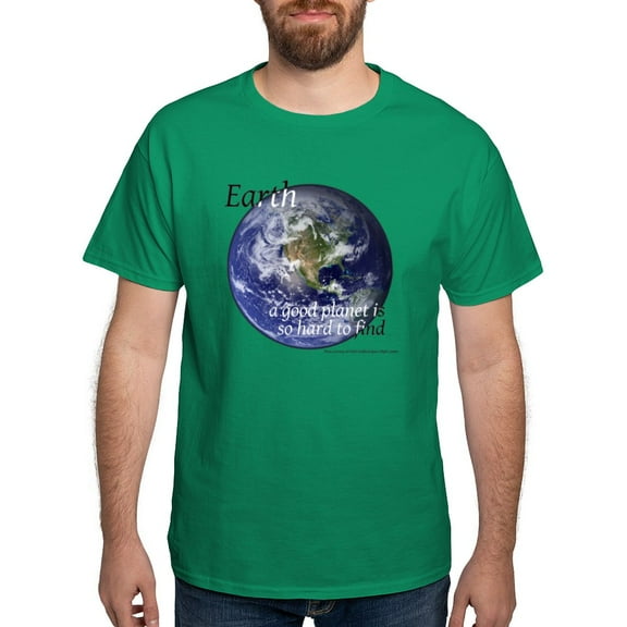 CafePress - Goodplanet 2 Blackletters Copy Dark T Shirt - Men's Classic Graphic Cotton T-Shirt