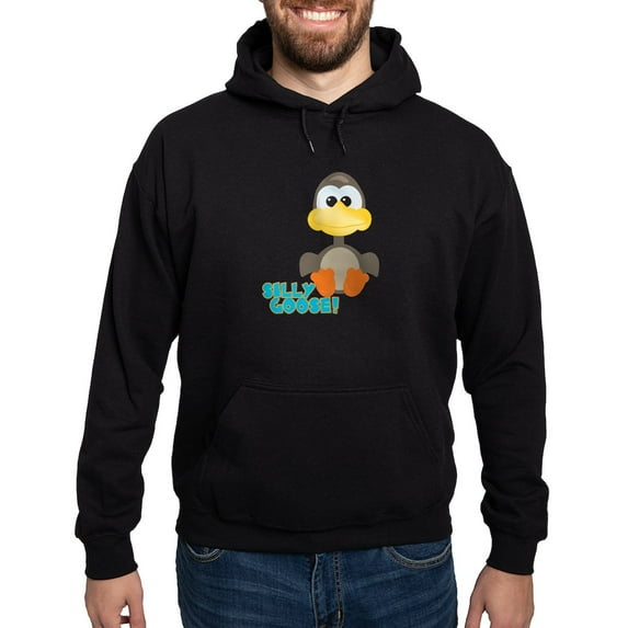 CafePress - Goofkins Silly Silly Goose Hoodie (Dark) - Pullover Hoodie, Classic, Comfortable Hooded Sweatshirt