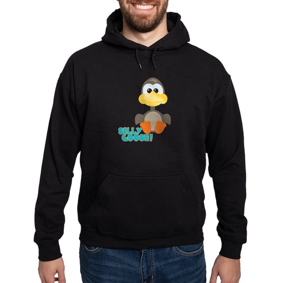 CafePress - Goofkins Silly Silly Goose Hoodie (Dark) - Pullover Hoodie, Classic, Comfortable Hooded Sweatshirt