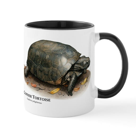 CafePress - Gopher Tortoise Mug - 11 oz Ceramic Mug - Novelty Coffee Tea Cup