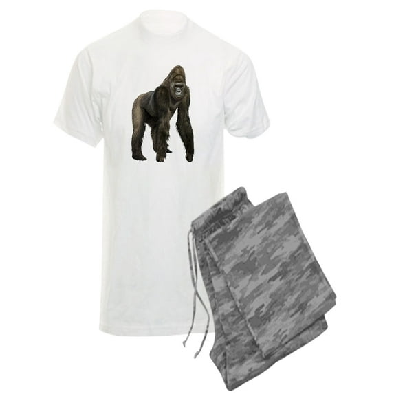 CafePress - Gorilla - Men's Light Pajamas