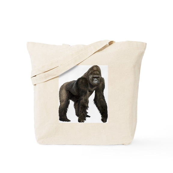 CafePress - Gorilla Tote Bag - Unisex Canvas Tote Bag, Beige, 1-Piece