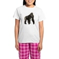 thumbnail image 1 of CafePress - Gorilla Women's Light Pajamas - Women's Short Sleeve Print T-Shirt and Pants Light Cotton Pajama Set, 1 of 7