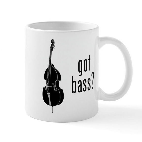 CafePress - Got Bass? Mug - 11 oz Ceramic Mug - Novelty Coffee Tea Cup