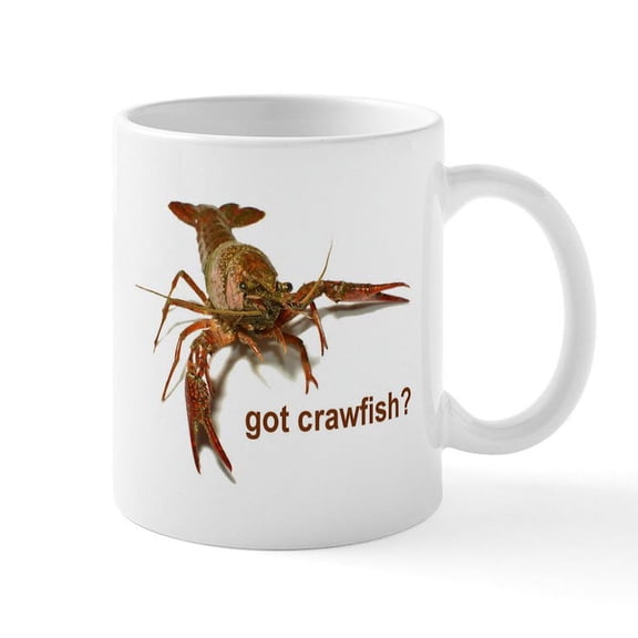 CafePress - Got Crawfish? Mug - 11 oz Ceramic Mug - Novelty Coffee Tea Cup