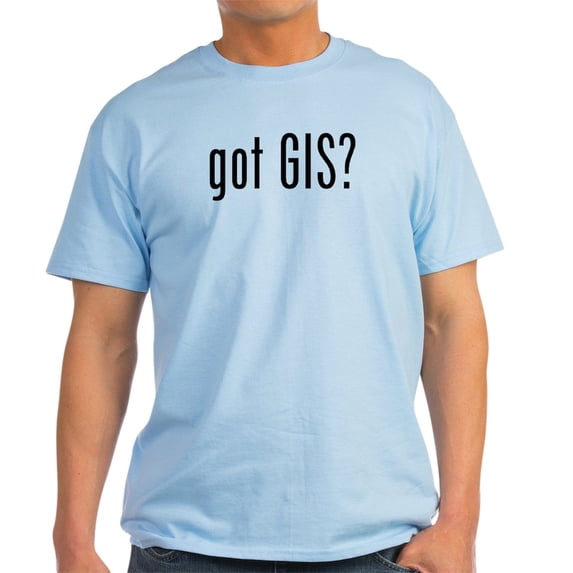 CafePress - Got GIS? Light T Shirt - Men's Classic Graphic T-Shirt